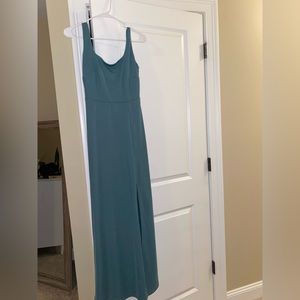 Green wedding guest dress!